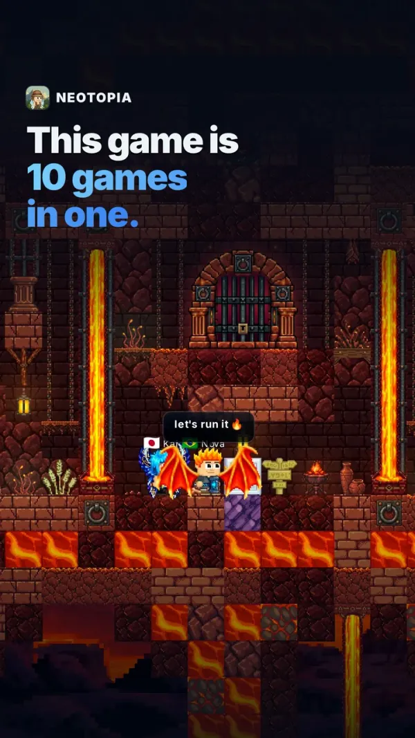 This game is 10 games in one: Neotopia gameplay