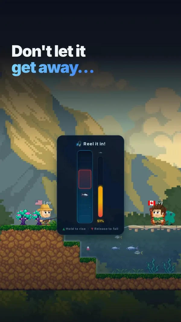 Don't let it get away: Neotopia gameplay