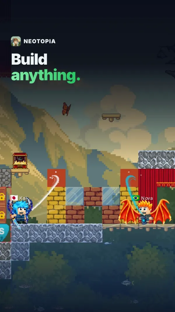 Build anything: Neotopia gameplay