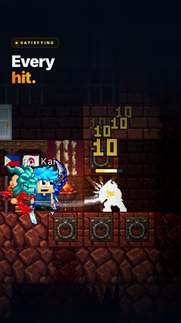 Every hit: Neotopia gameplay